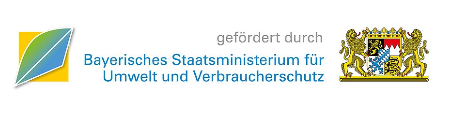 Logo gefördert durch Bayerisches Staatsministerium für Umwelt und Verbraucherschutz