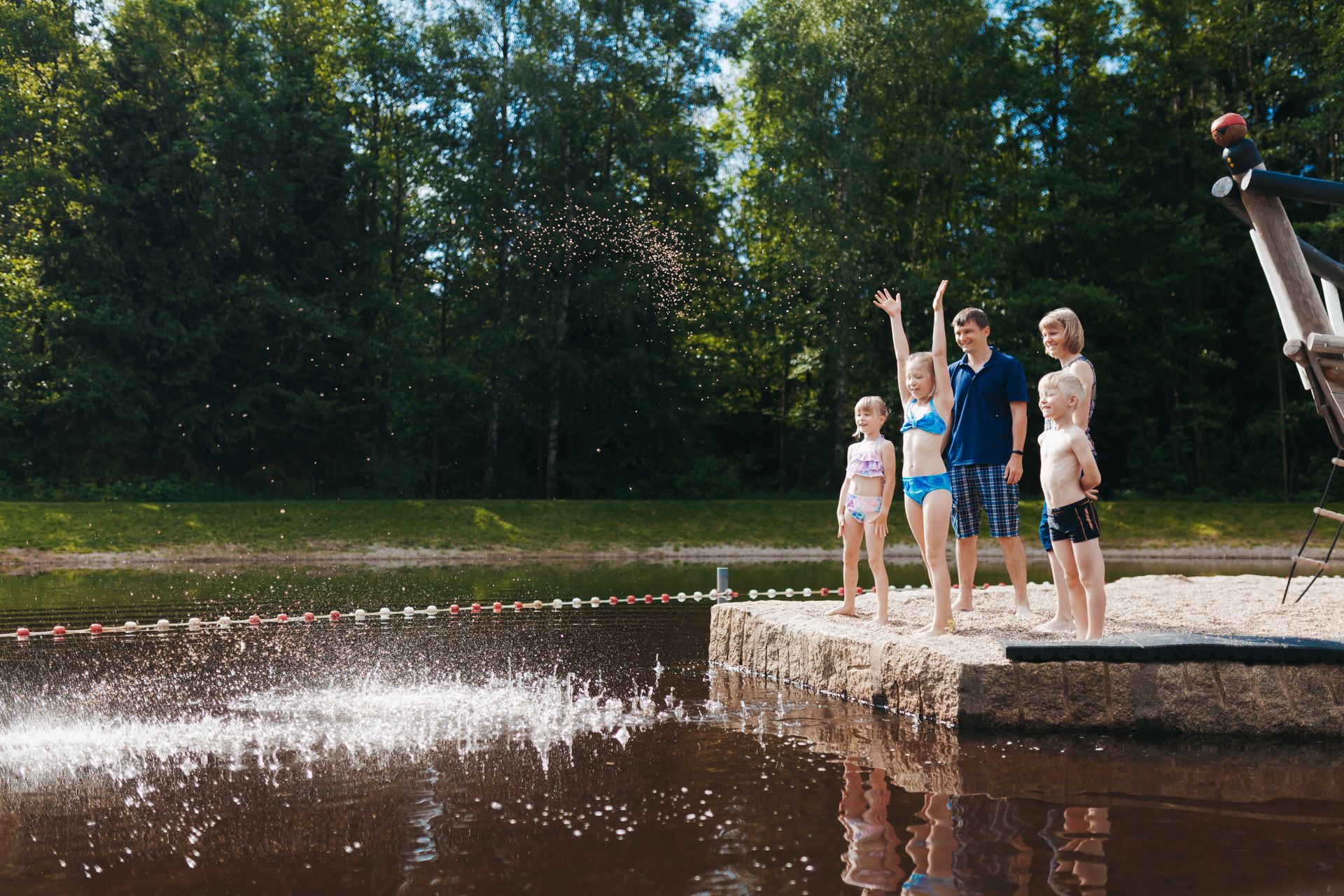 Wasserspaß am Gaisweiher