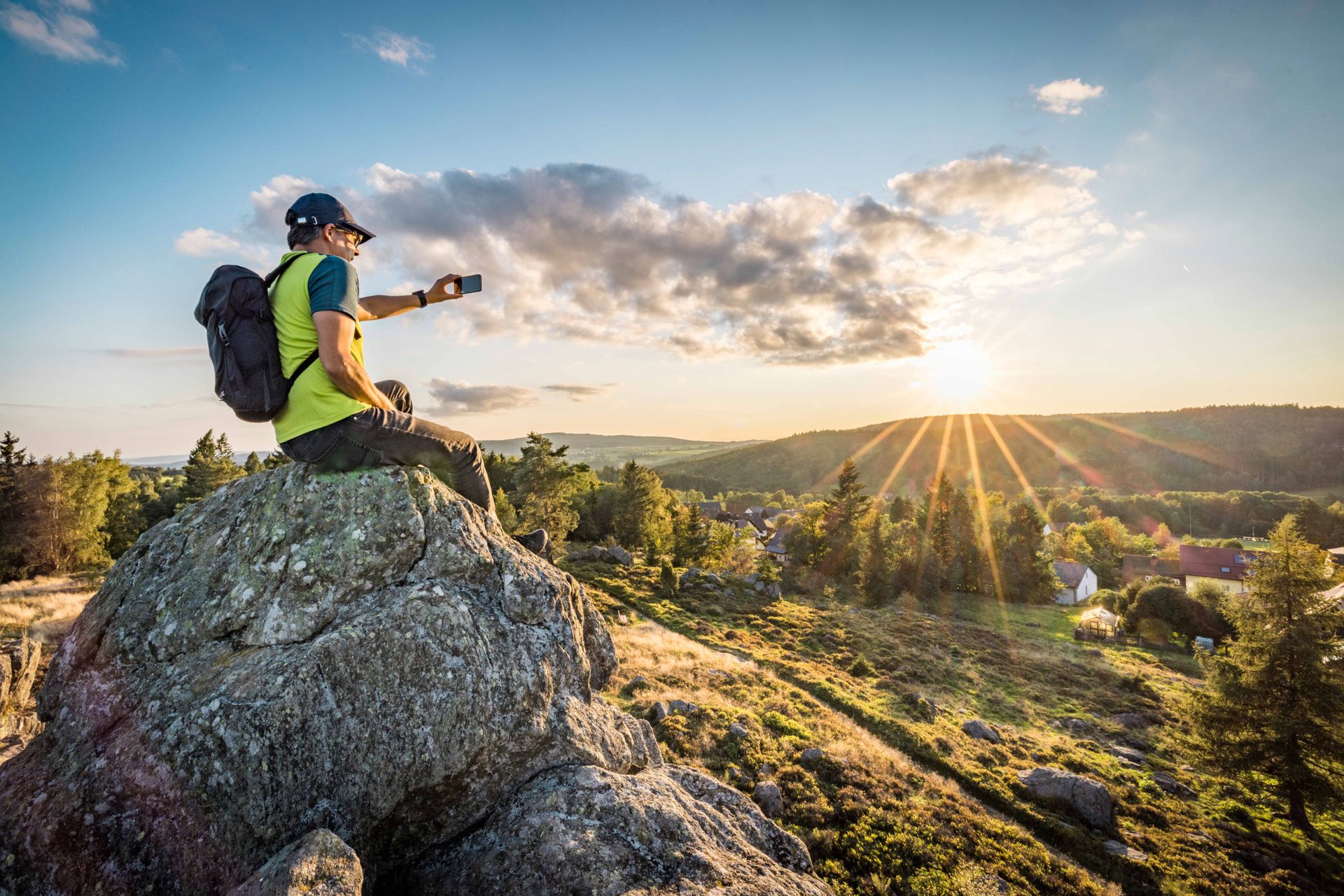 Ausblick Naturdenkmal Hochfels