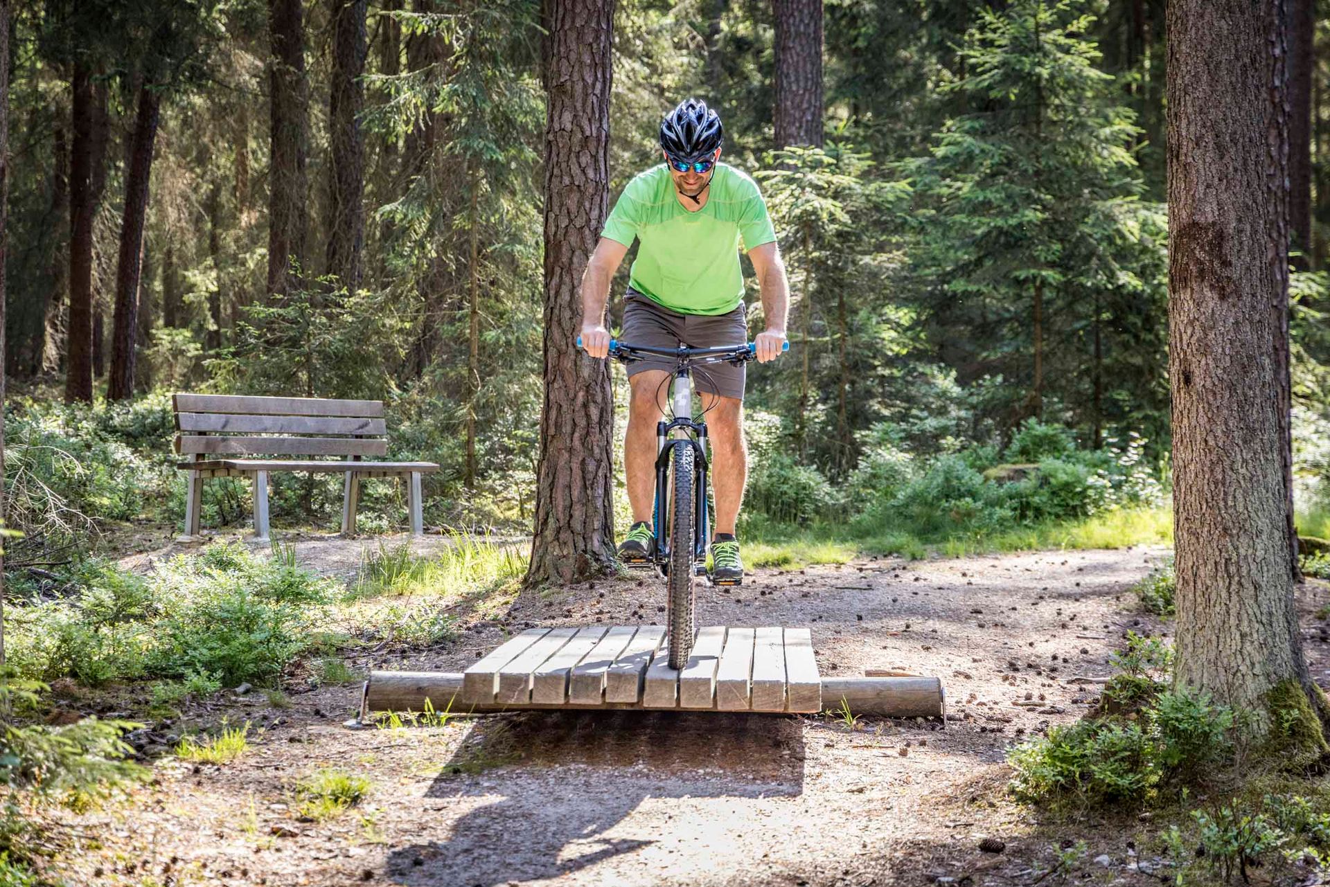 Family Bike Parcours in der Erlebniswelt Waldnaabaue