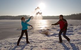 Winterwandern am Murner See