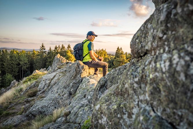 Wandern am Hochfels