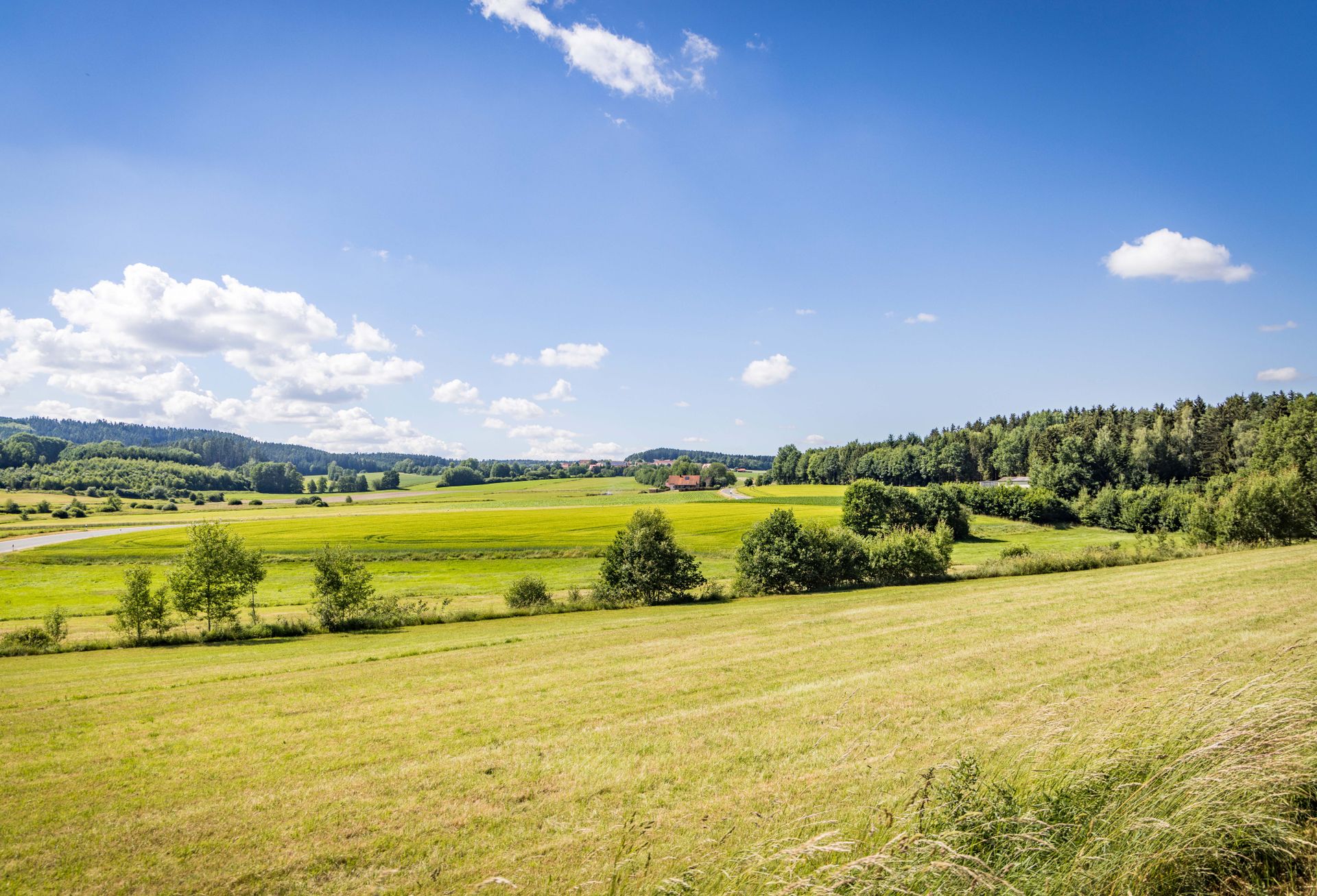 Herrliche Landschaften entlang des Bayerisch-Böhmischen Freundschaftswege