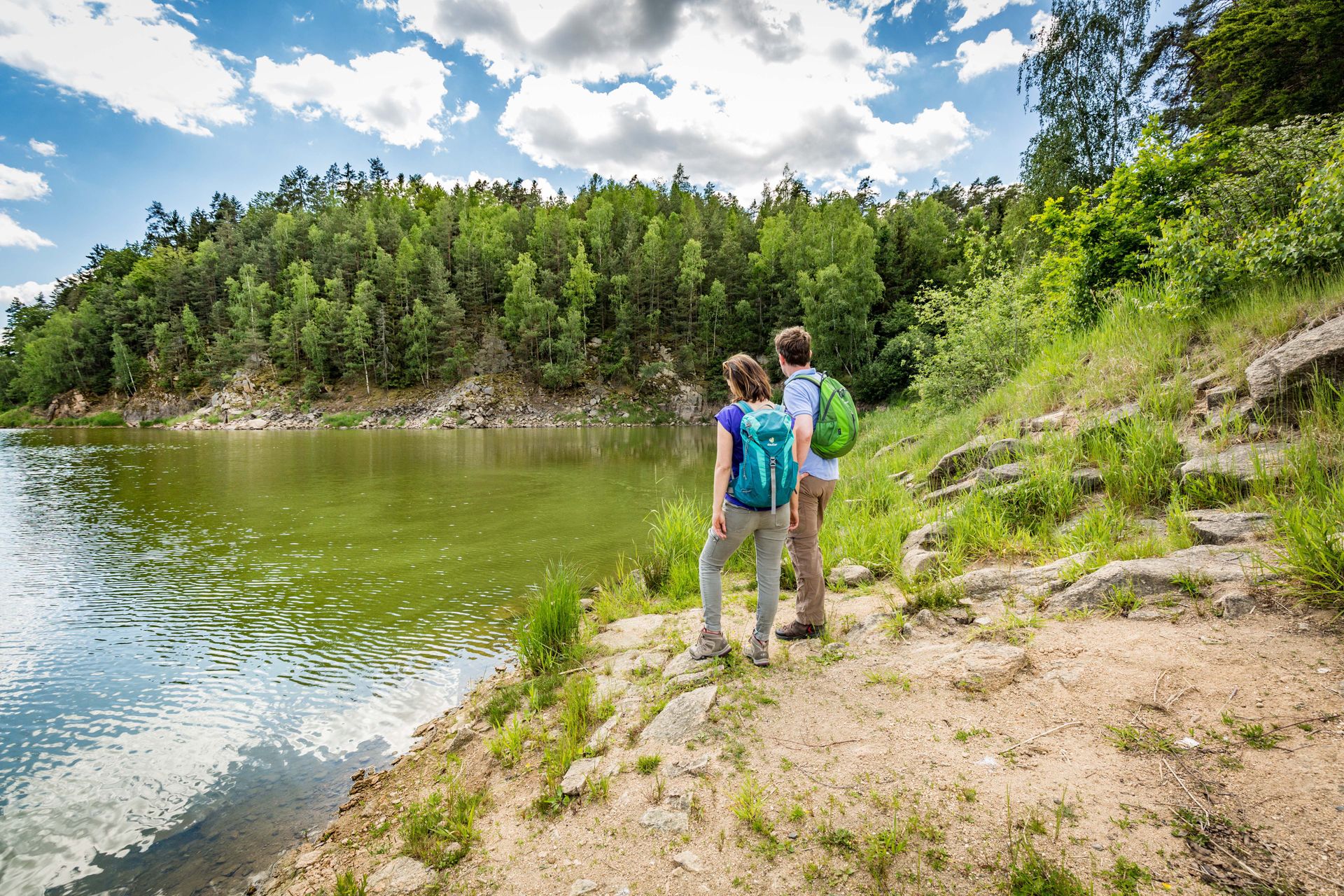 Wandern am Eixendorfer See