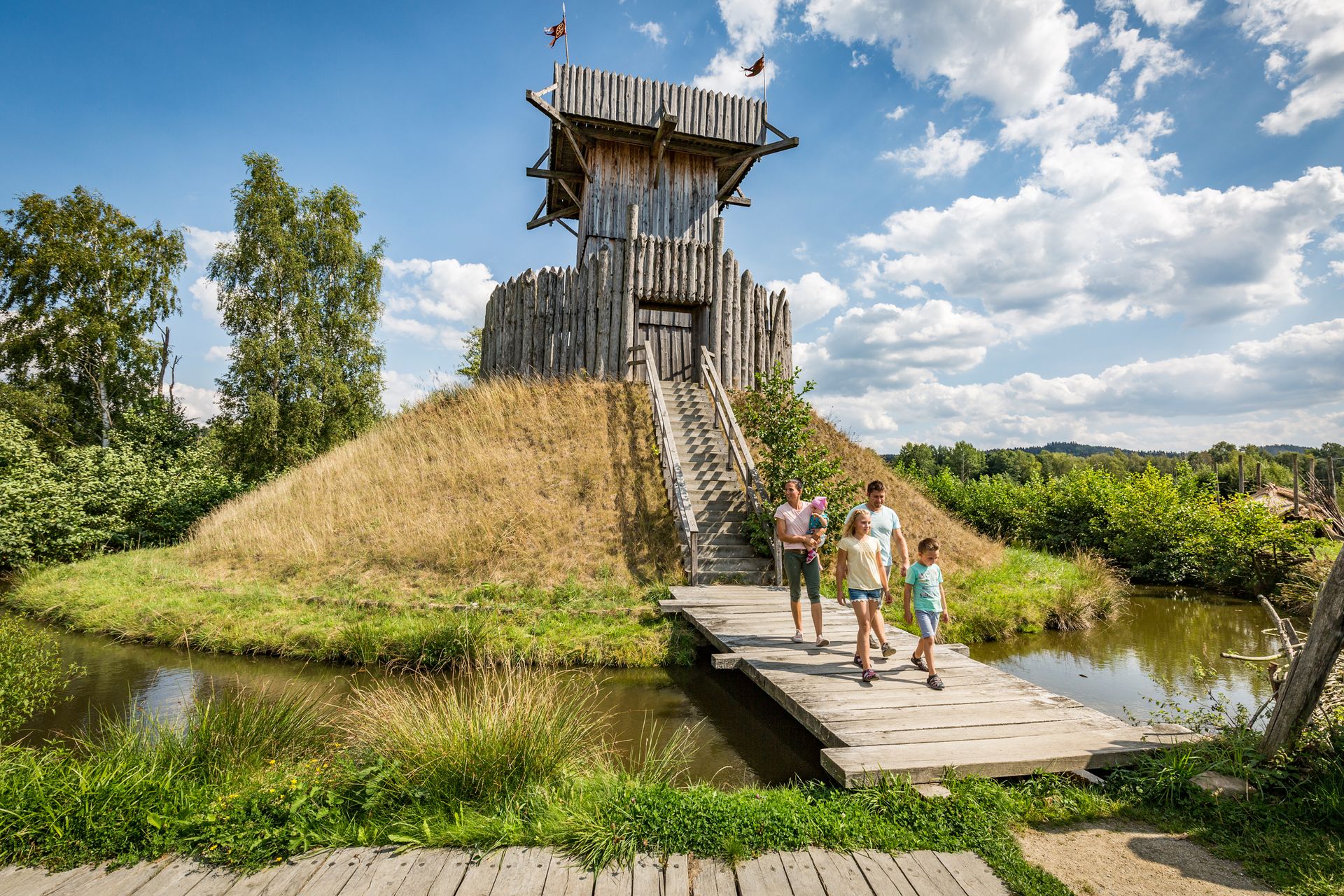 Turmhügelburg Geschichtspark