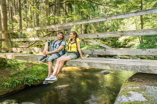 Unterwegs am Goldsteig im Waldnaabtal