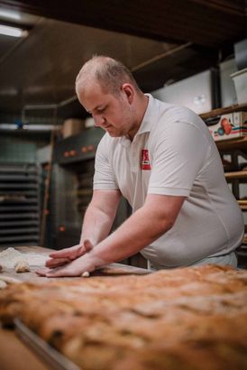 Bäckermeister Florian Maschauer der Heimatbäckerei Maschauer