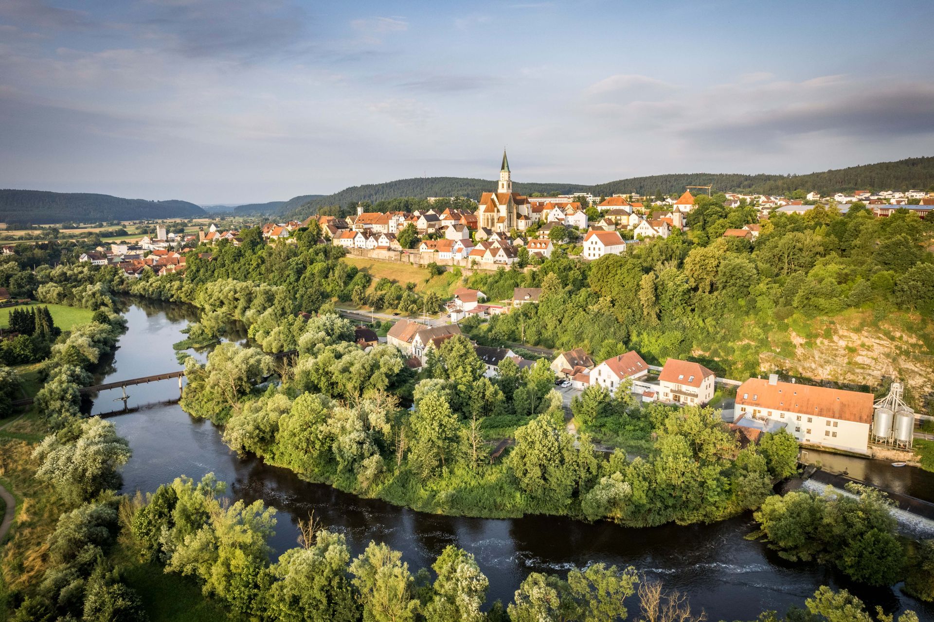 Blick auf Nabburg