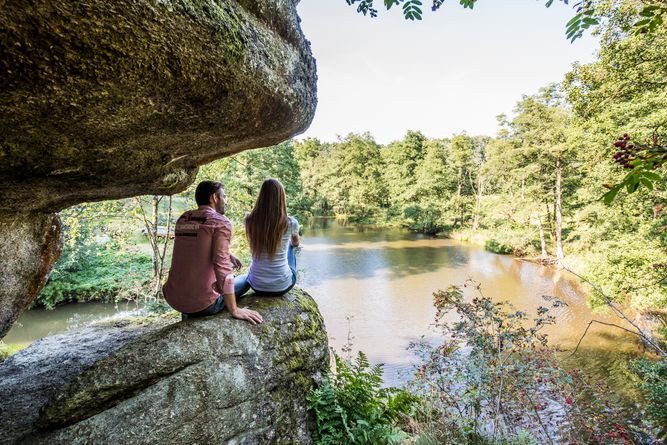 Wandern rund um die Burg Falkenberg