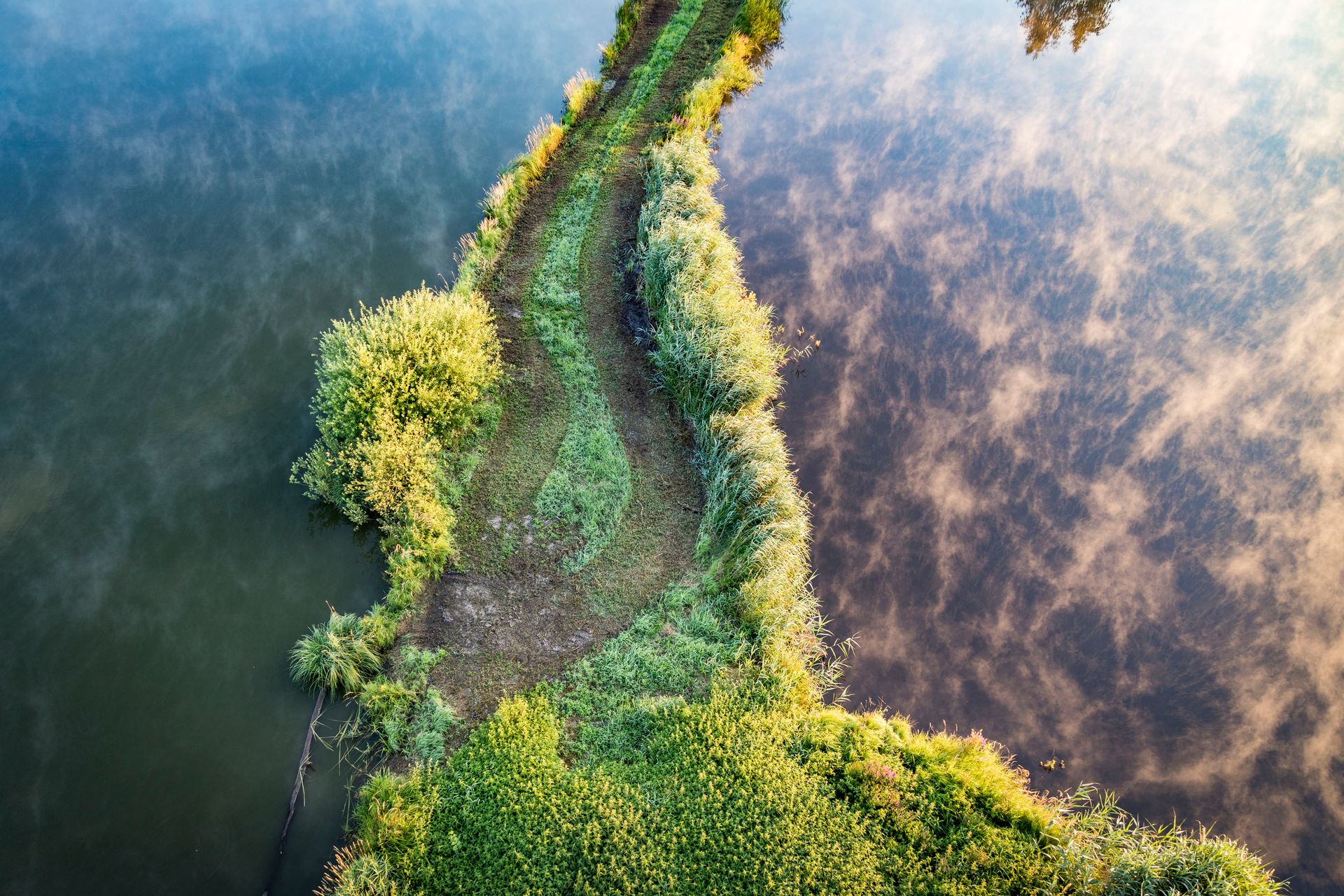 Weg in der Teichpfanne