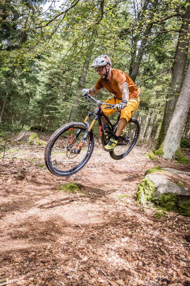 Mountainbiken im Steinwald