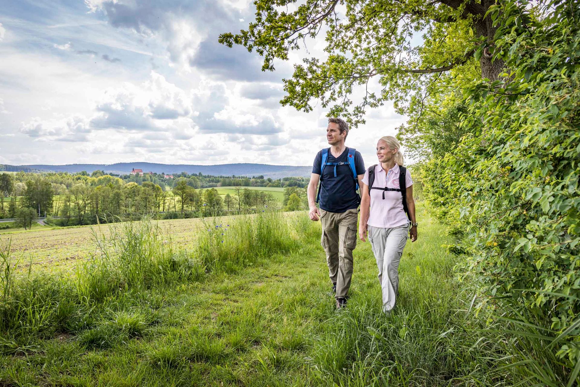 Wandern auf dem Nurtschweg bei Bad Neualbenreuth