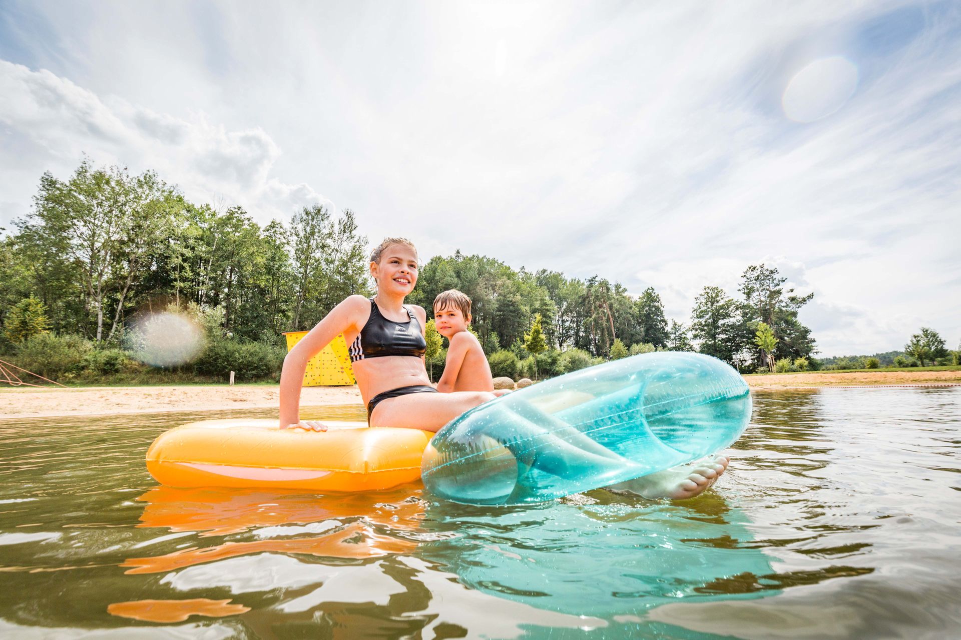 Baden am Badeweiher Bruck