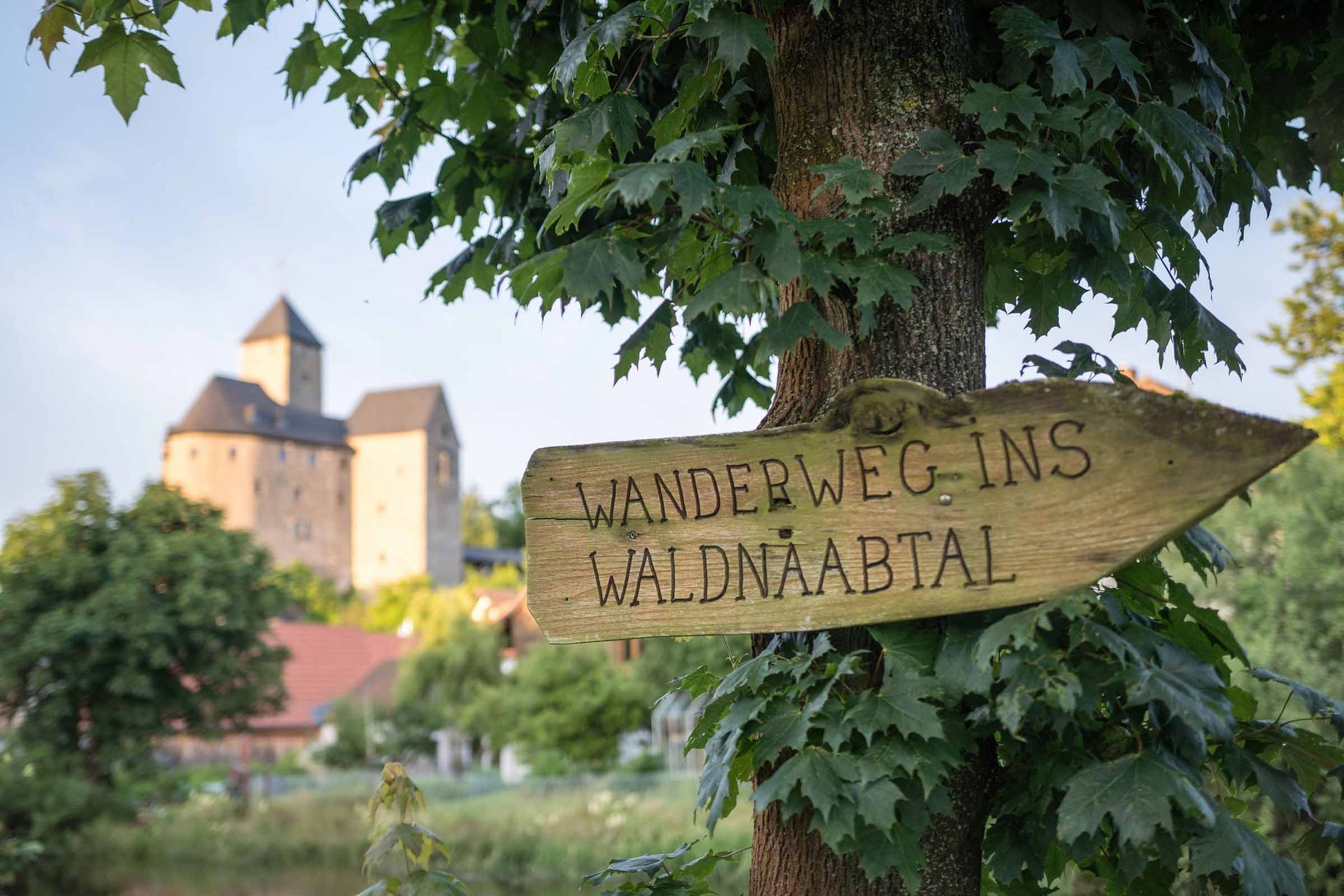 Wanderweg ins Waldnaabtal