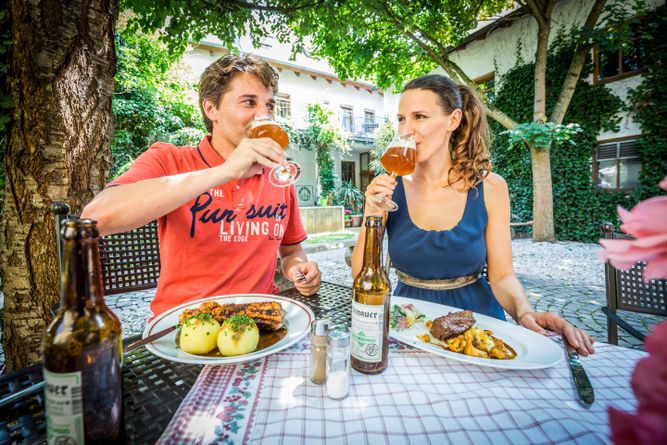 Biergärten im Oberpfälzer Wald