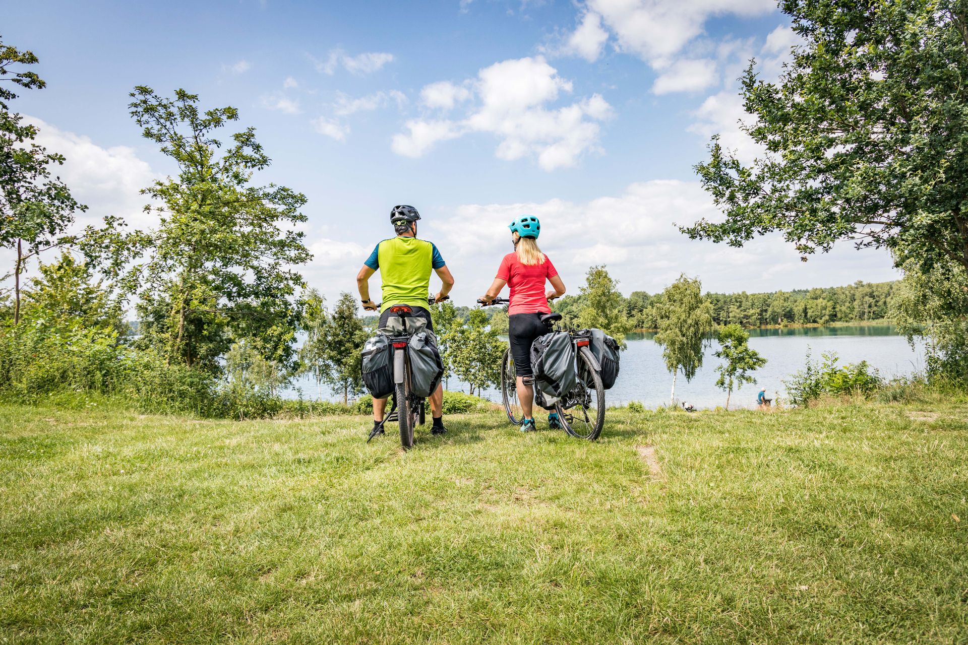 Radler am Murner See