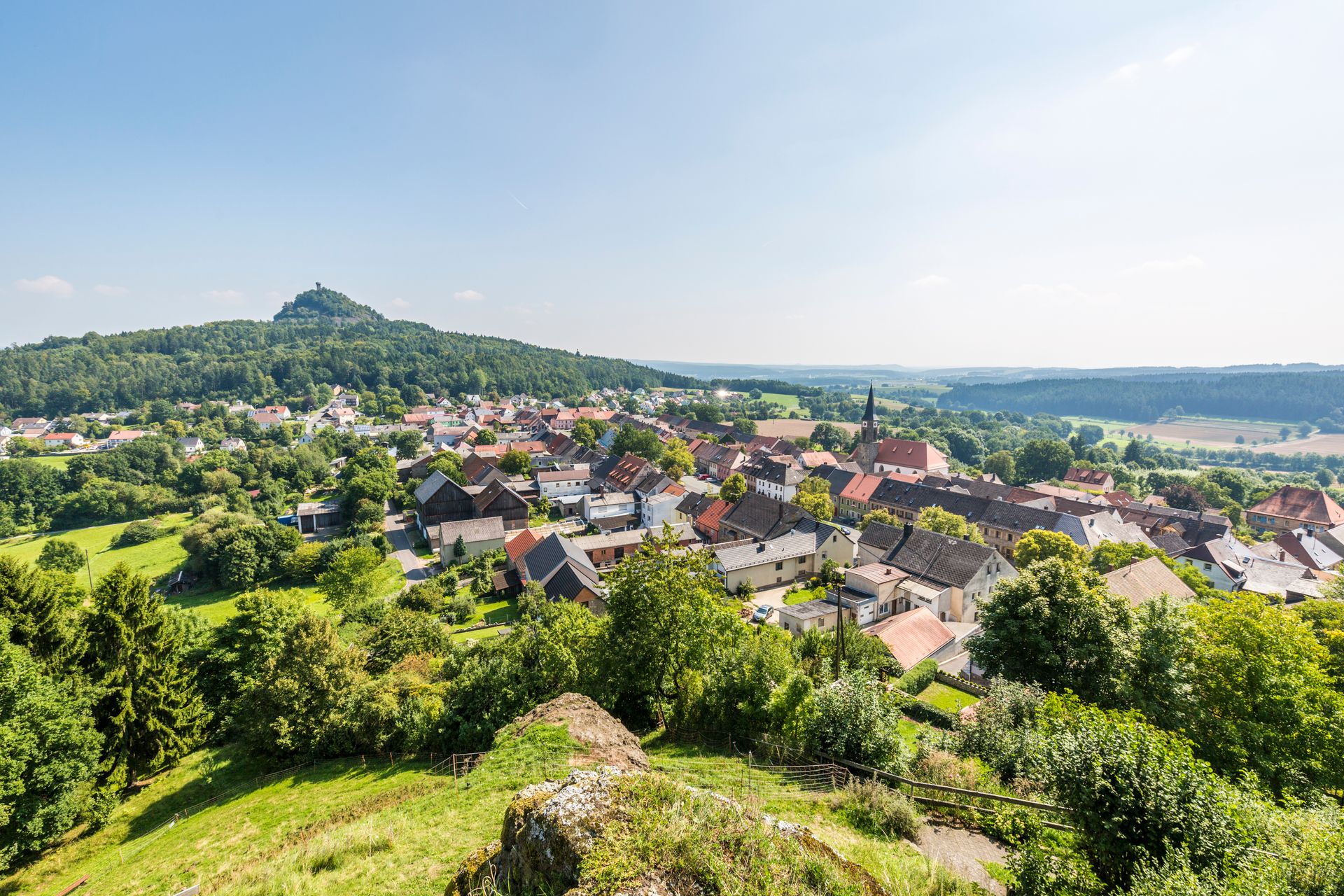 Aussicht auf Neustadt am Kulm