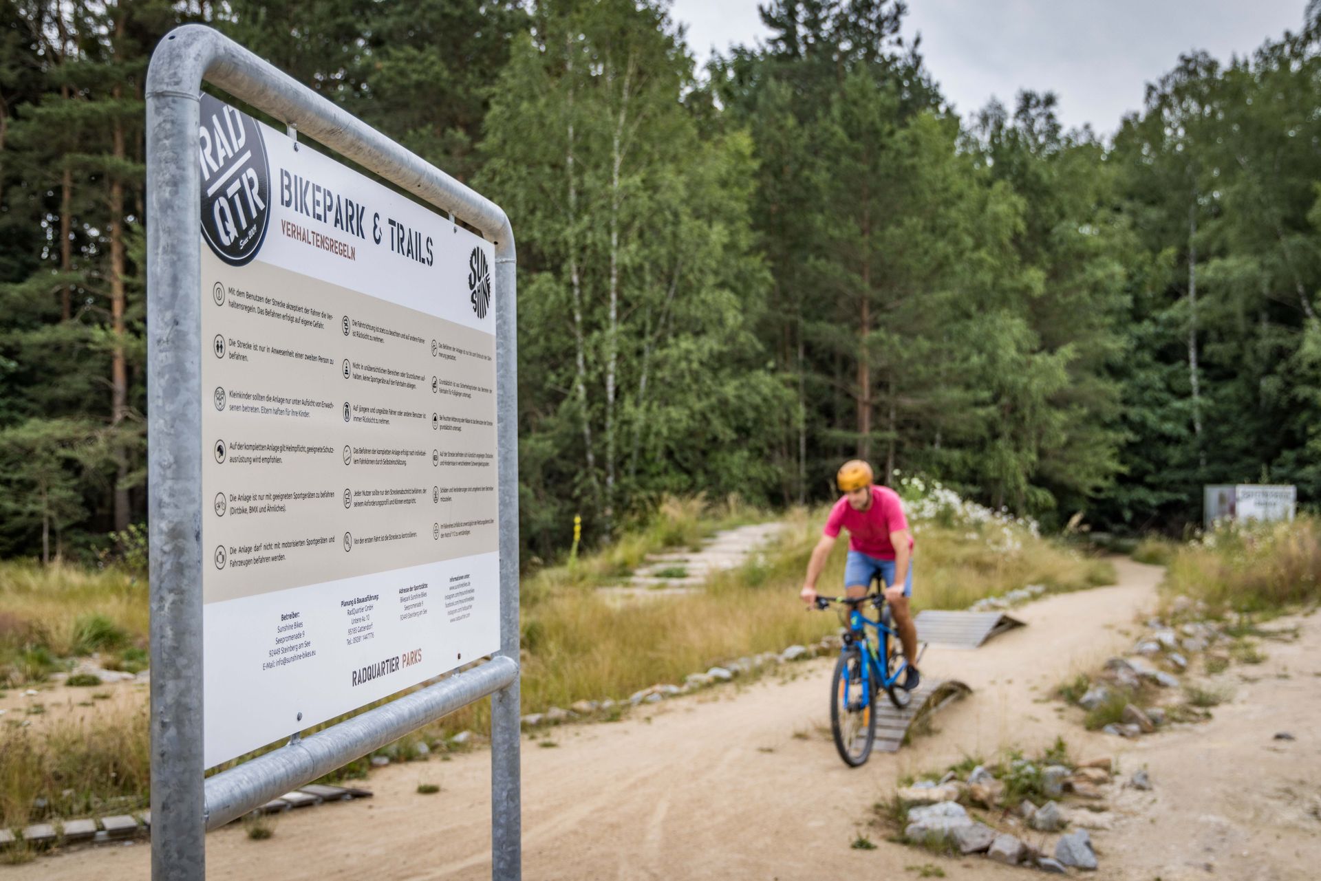 Bikepark am Steinberger See