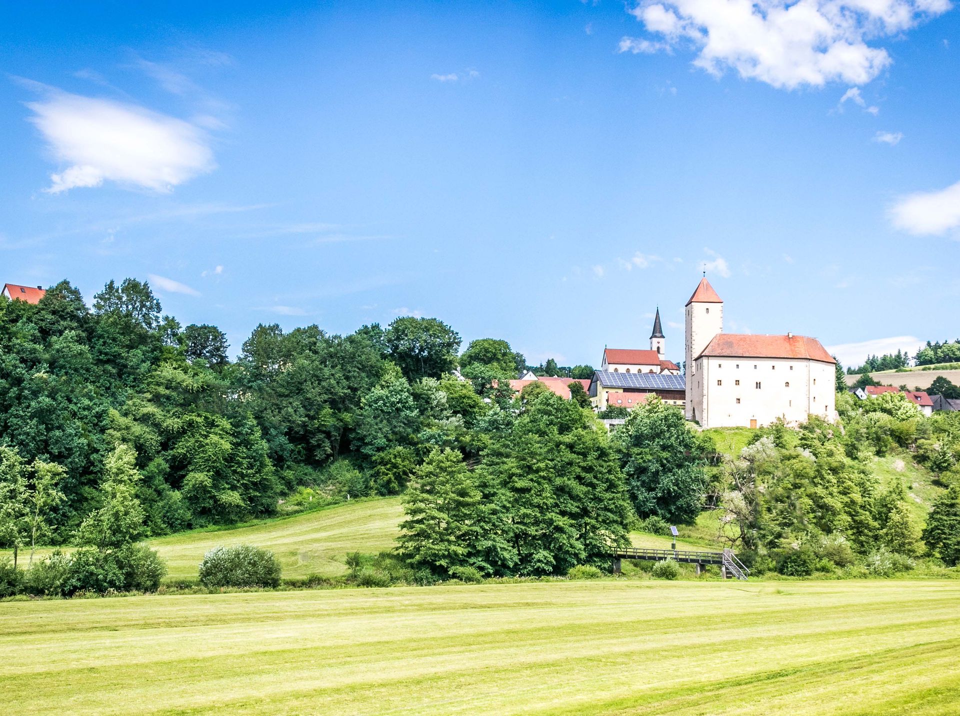 Burg Trausnitz im Tal