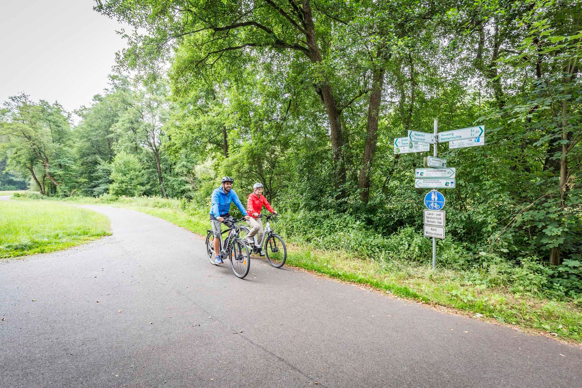 Radeln am Fichtelnaab-Radweg