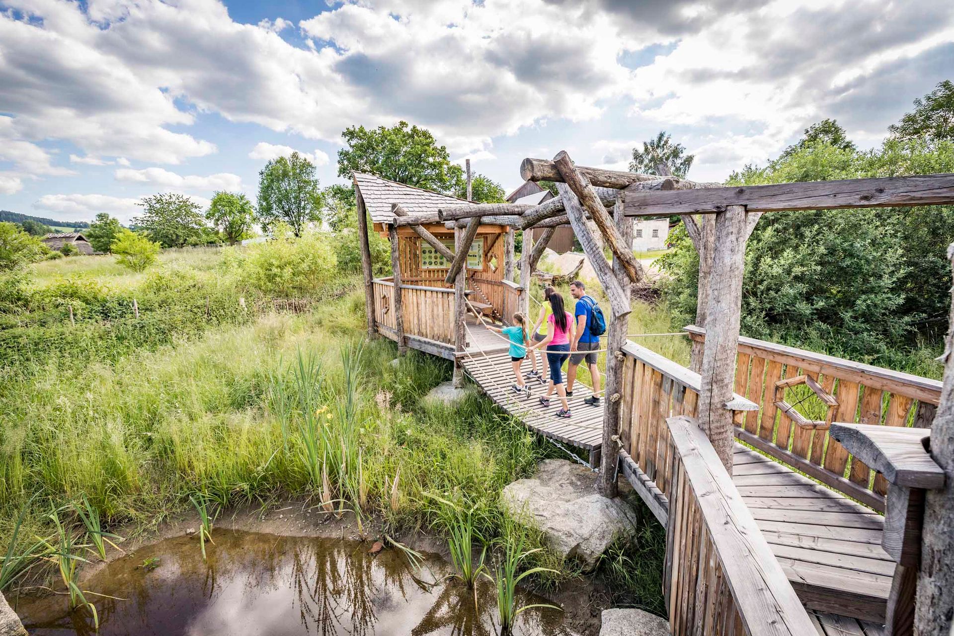 Umweltgelände Grünes Band im Geschichtspark