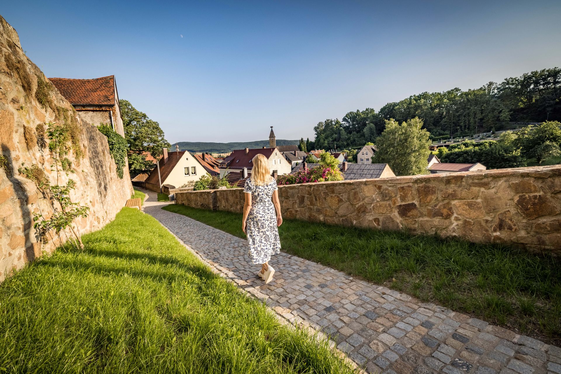 Entlang der Nabburger Stadtmauer