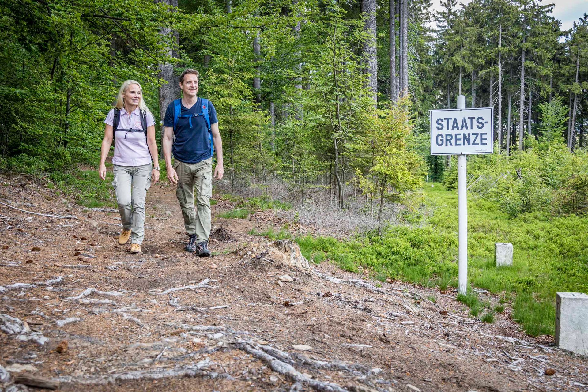 Wandern an der Waldnaab-Quelle