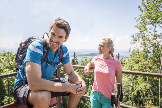 Wandern an der Burgruine Reichenstein