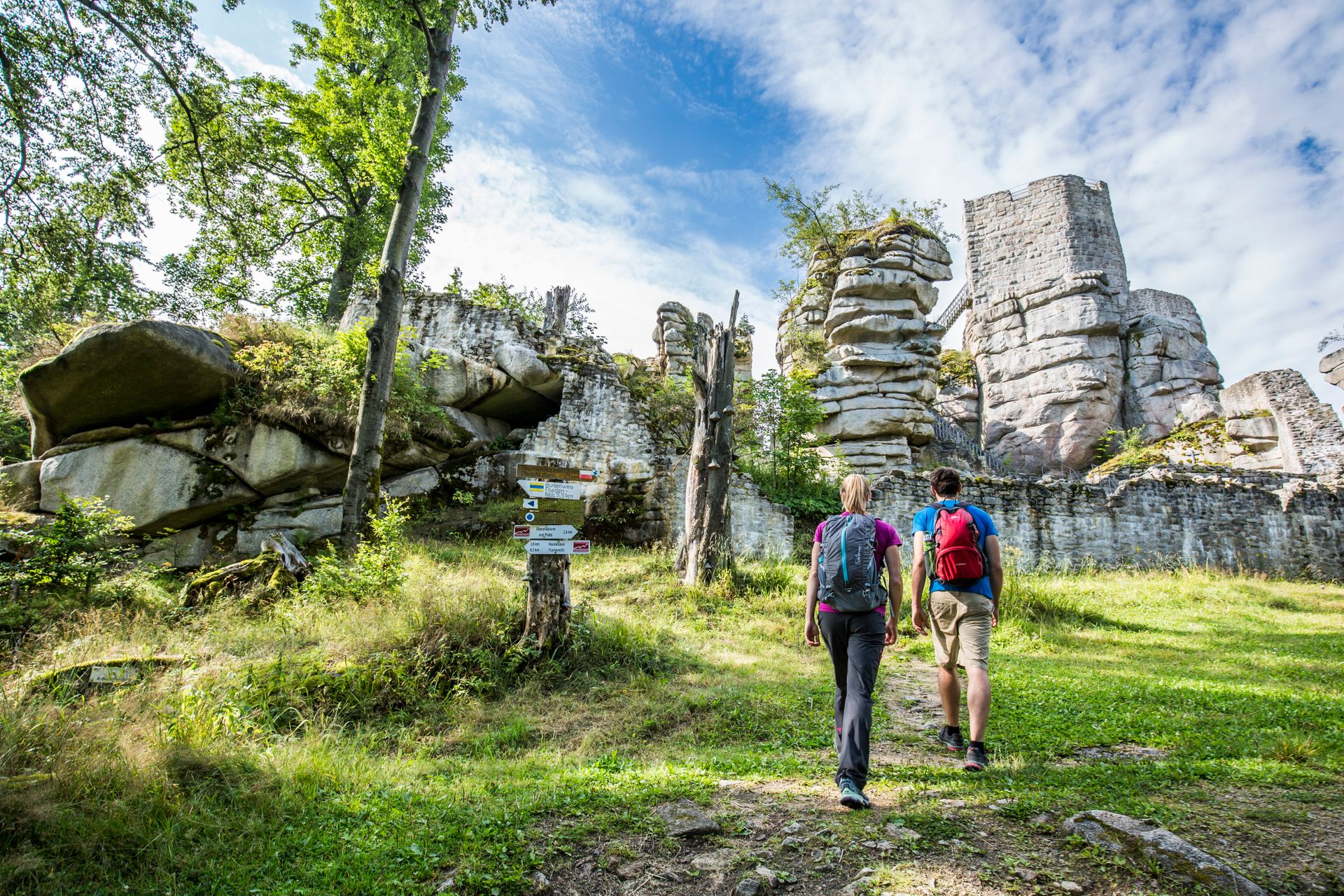 Wandern auf dem Goldsteig