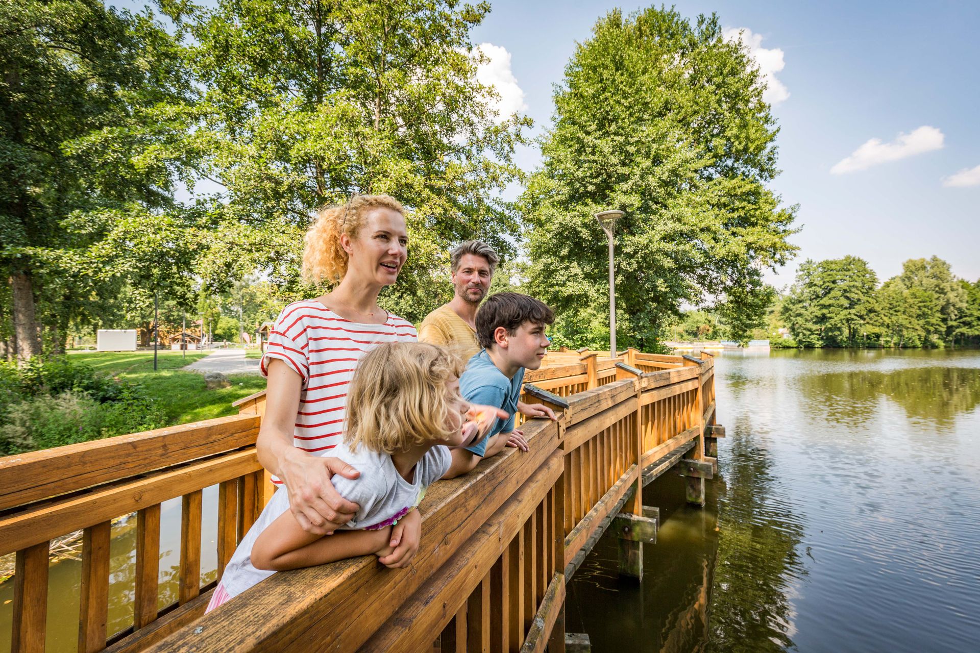 Stadtpark Neunburg vorm Wald