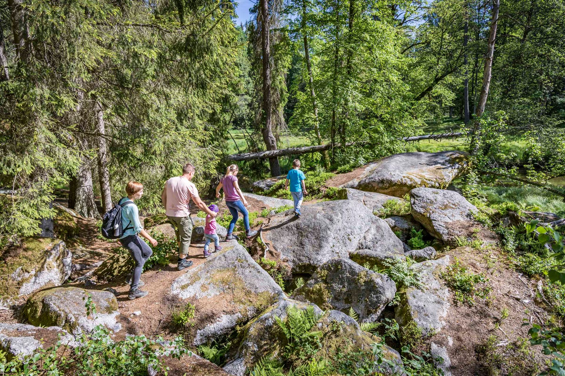 Familienspaß im Waldnaabtal