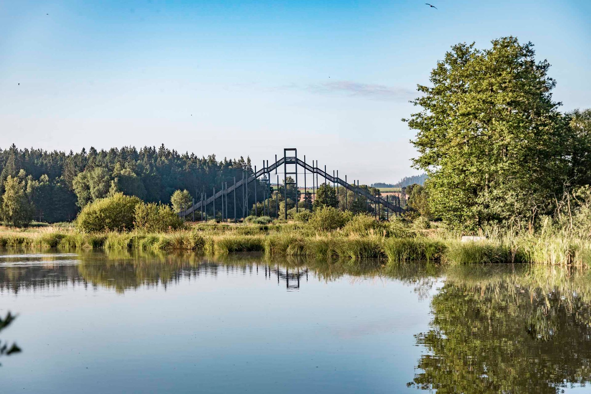 Himmelsleiter in der Waldnaabaue