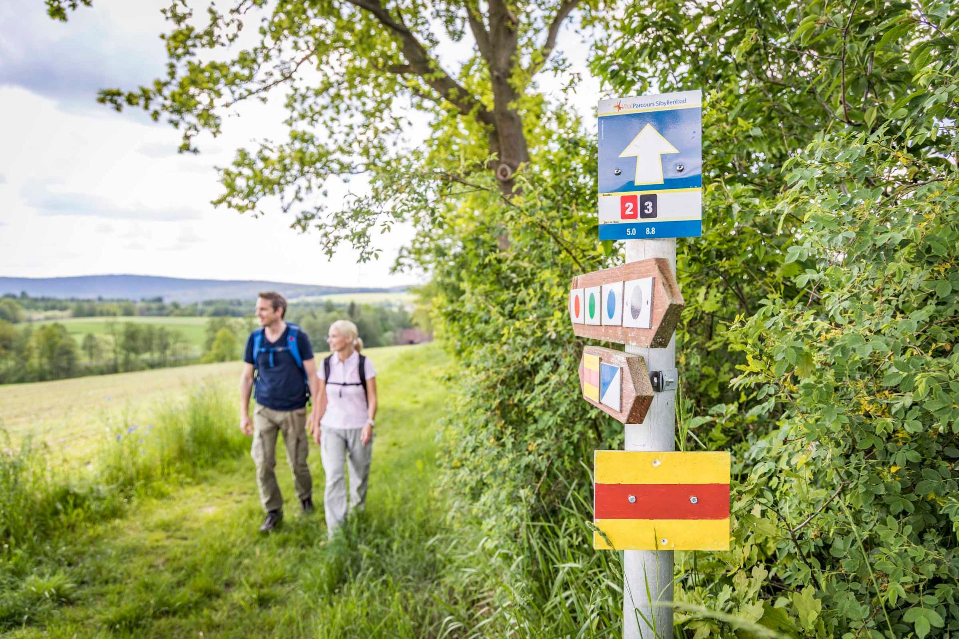 Wandern auf dem Nurtschweg bei Bad Neualbenreuth