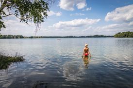 Badepause am Murner See