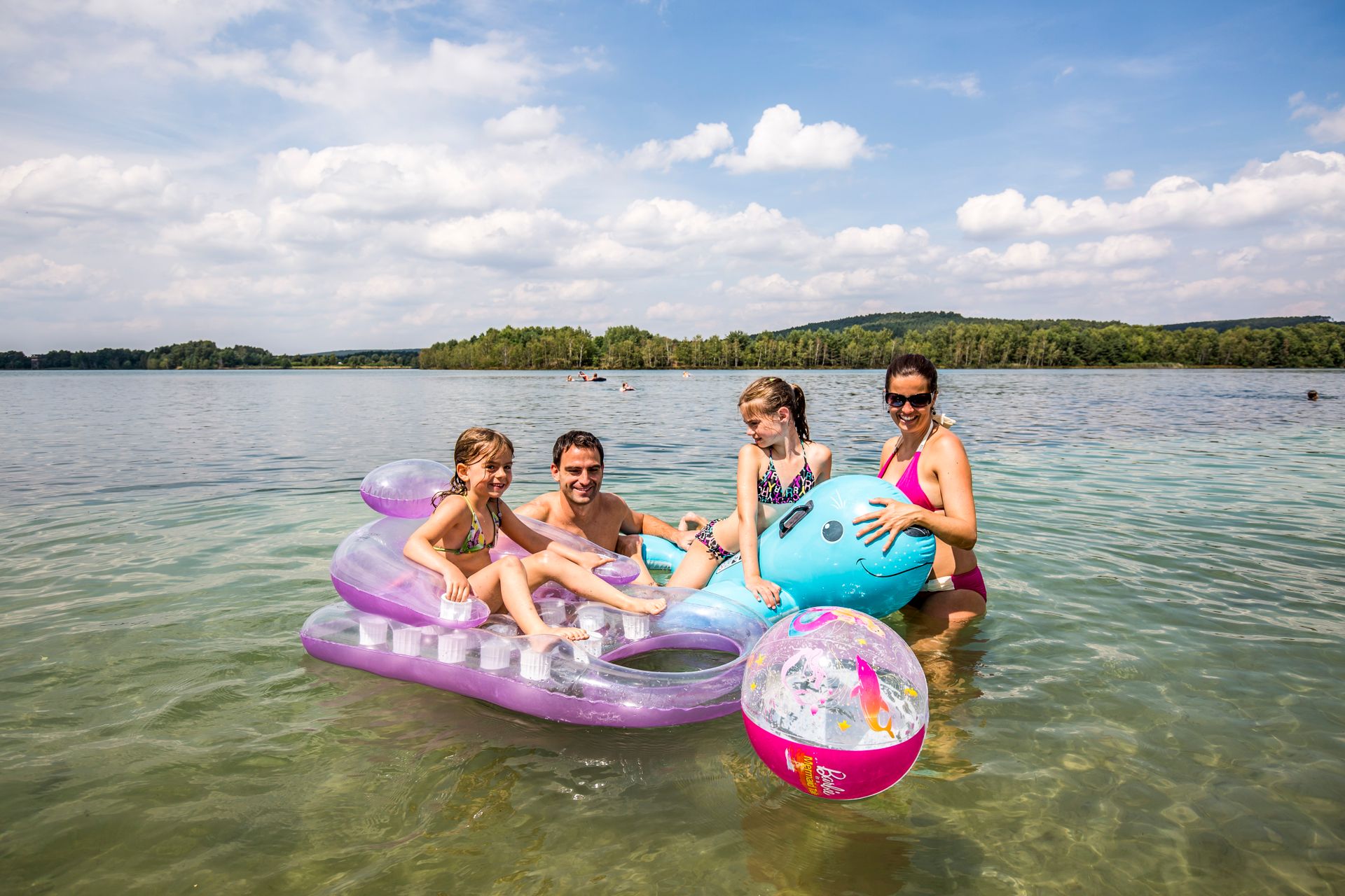 Badespaß mit der Familie am Murner See