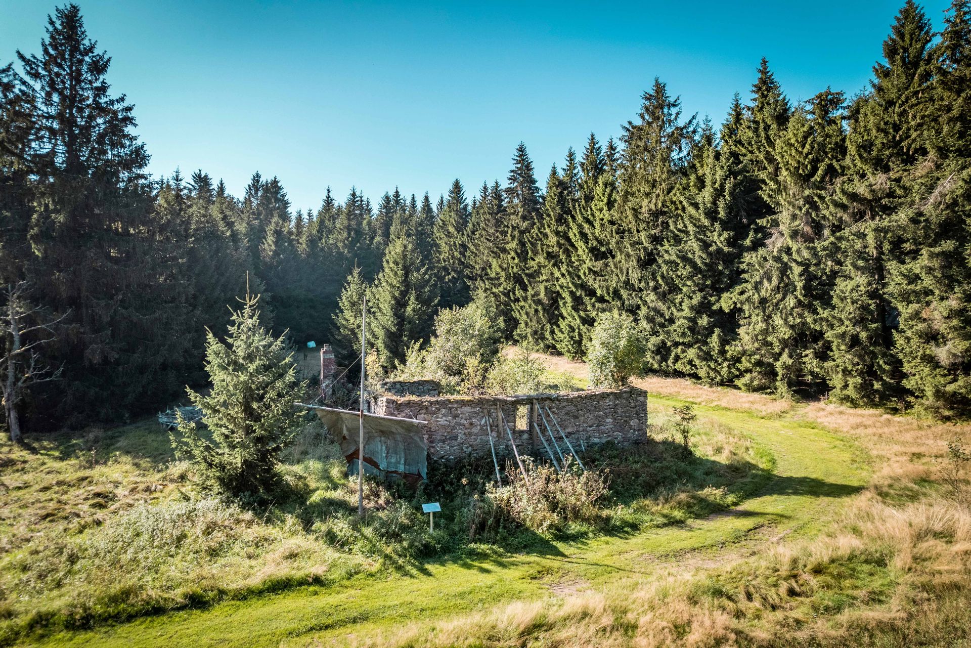 Verlassenes Dorf Bügellohe