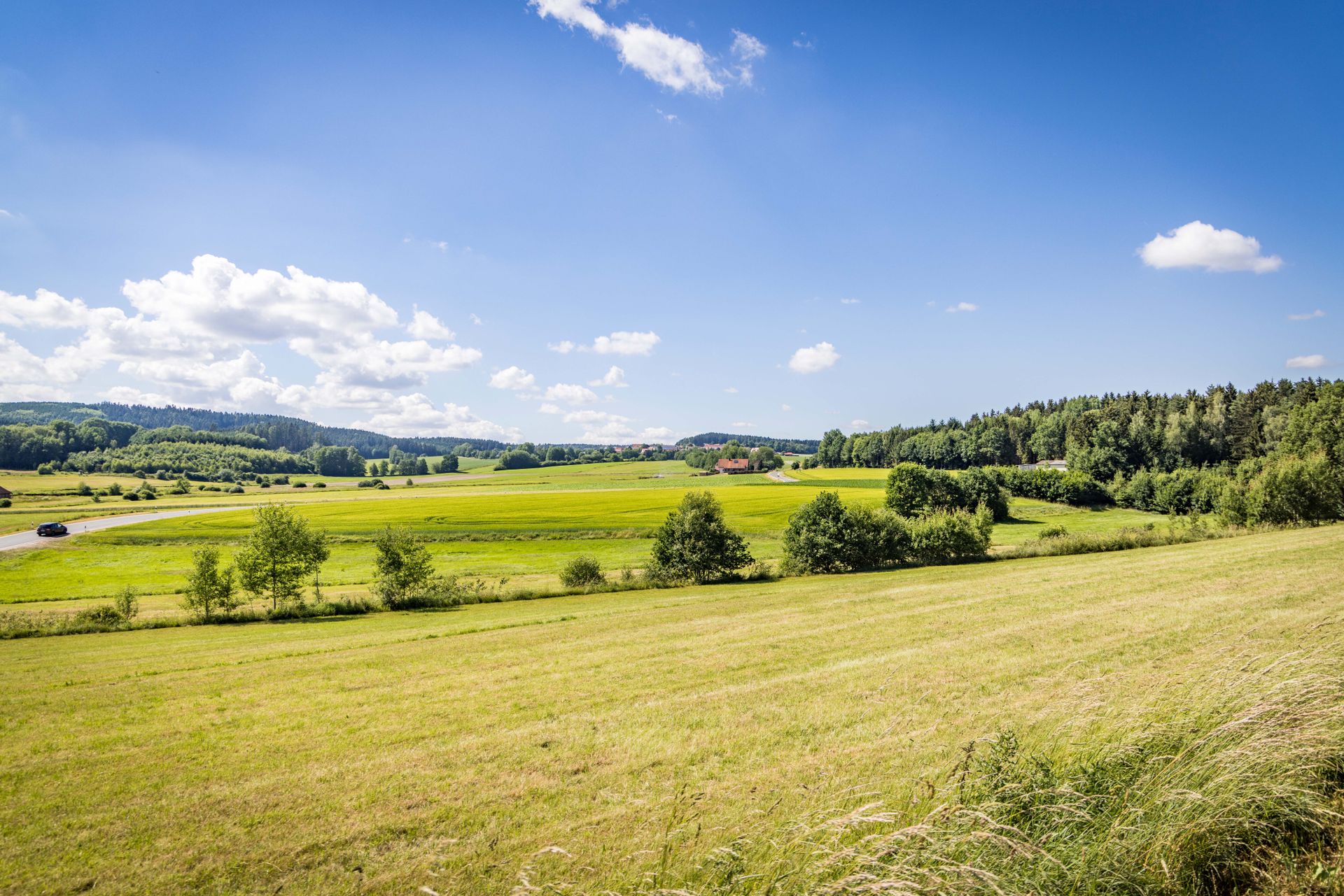 Herrliche Landschaften entlang des Bayerisch-Böhmischen Freundschaftswege