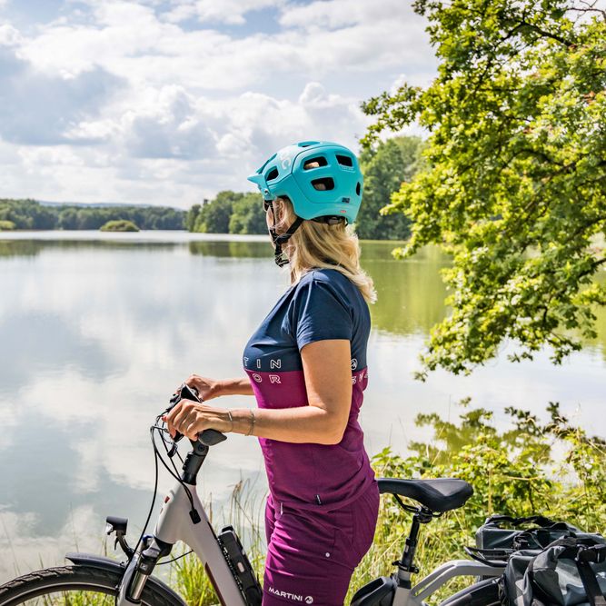 Verschnaufspause am Wasser