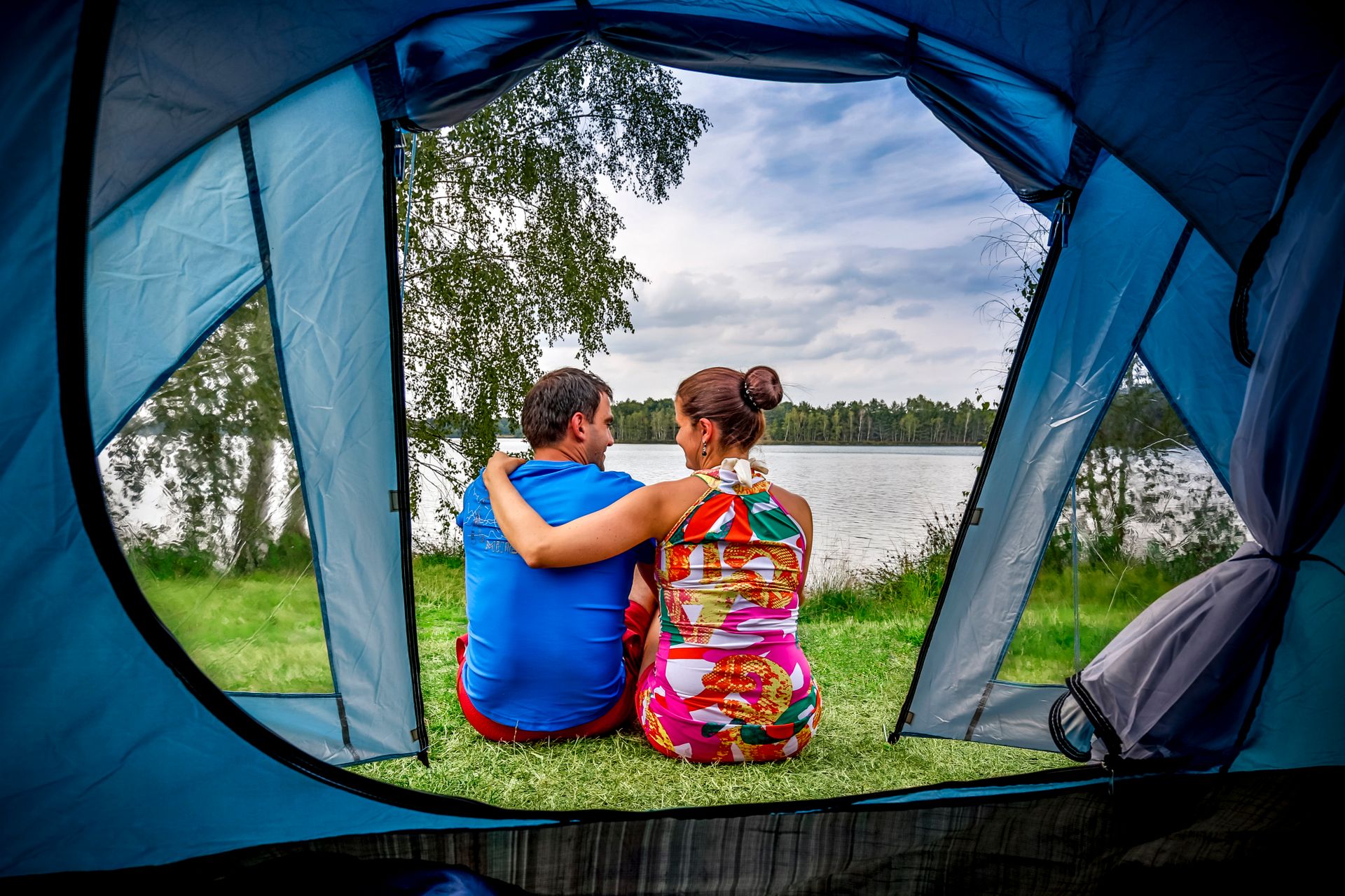 Camping direkt am Murner See