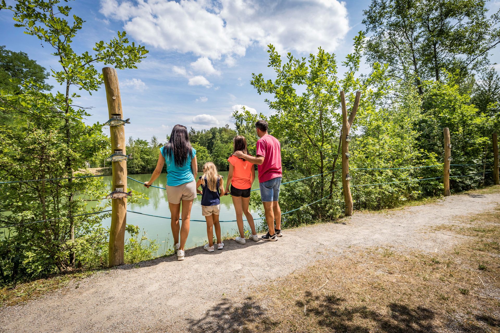 Entdecken im Erlebnispark Wasser-Fisch-Natur