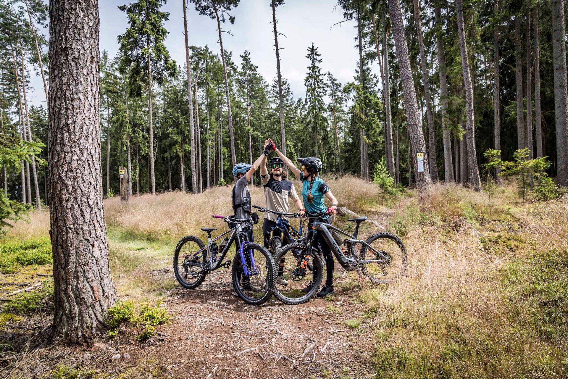 Mountainbiker bei Waldsassen