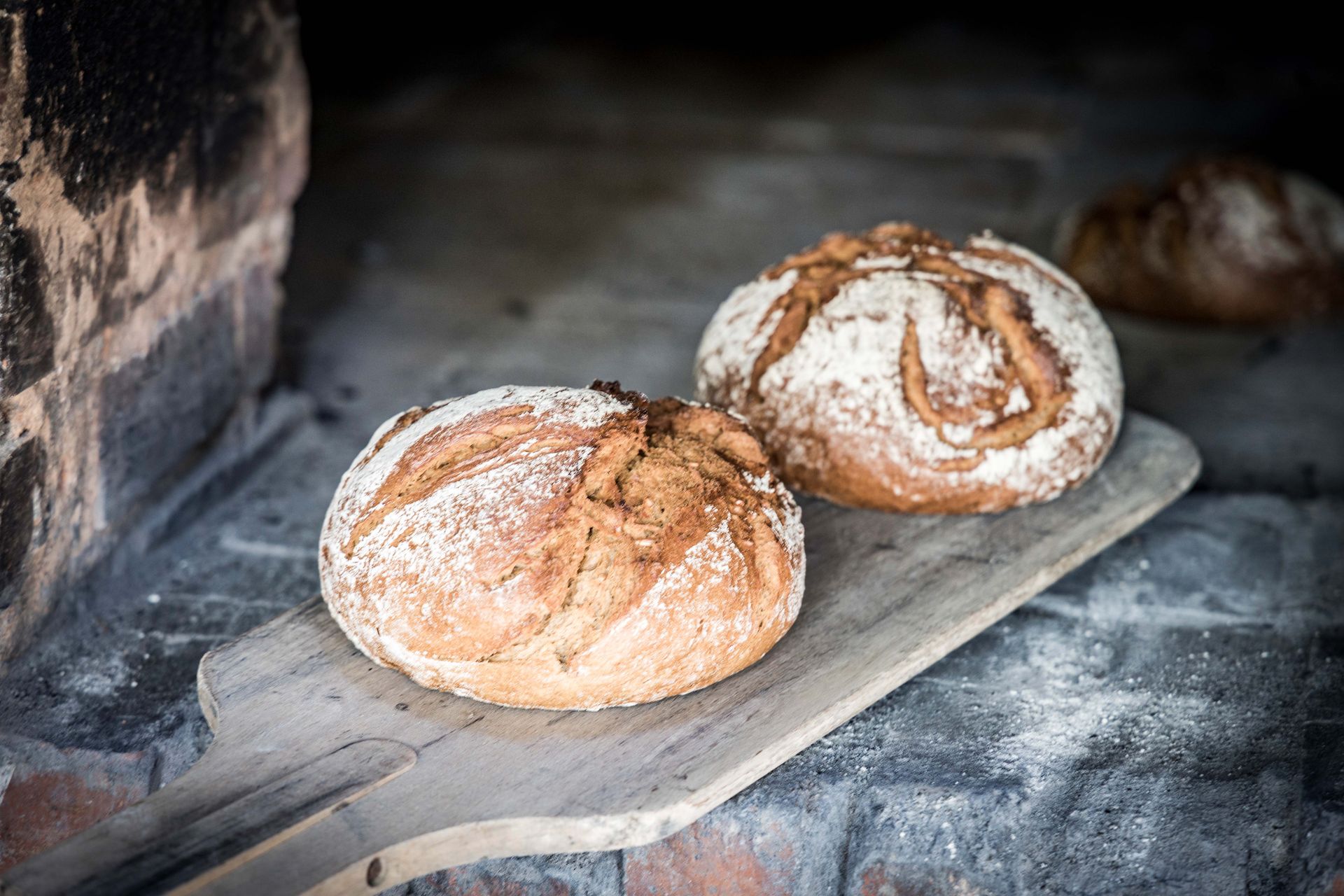 Frisches Bauernbrot