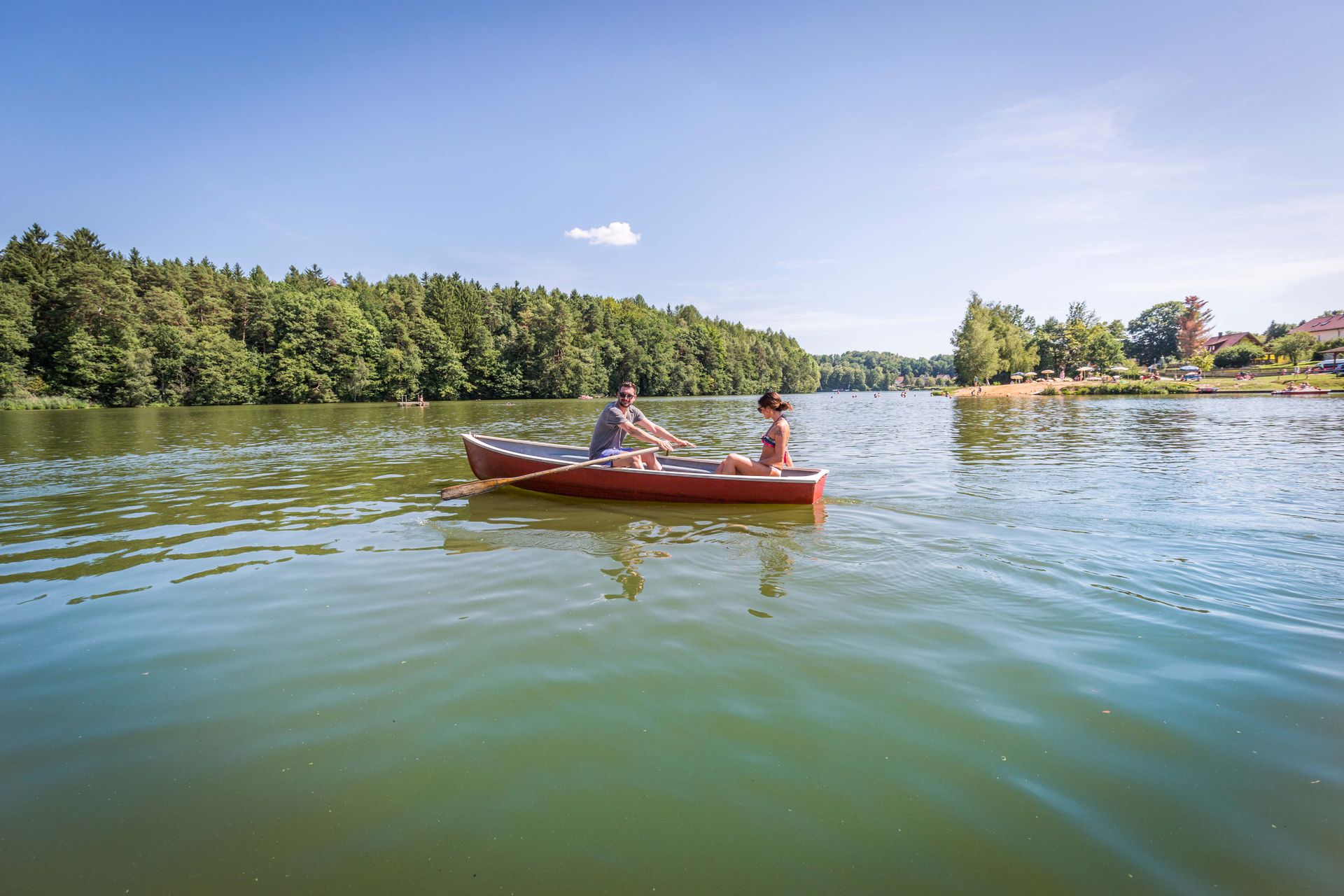 Rudern am Hammersee