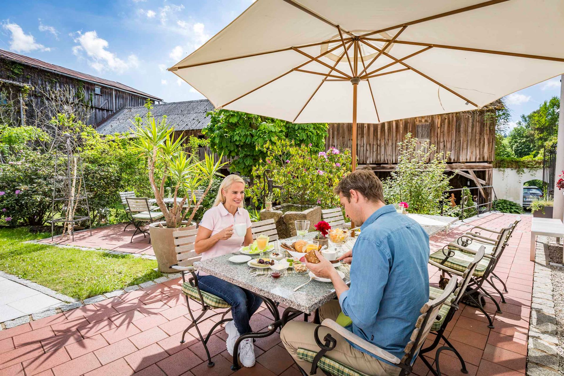 Frühstücken am Heindlhof