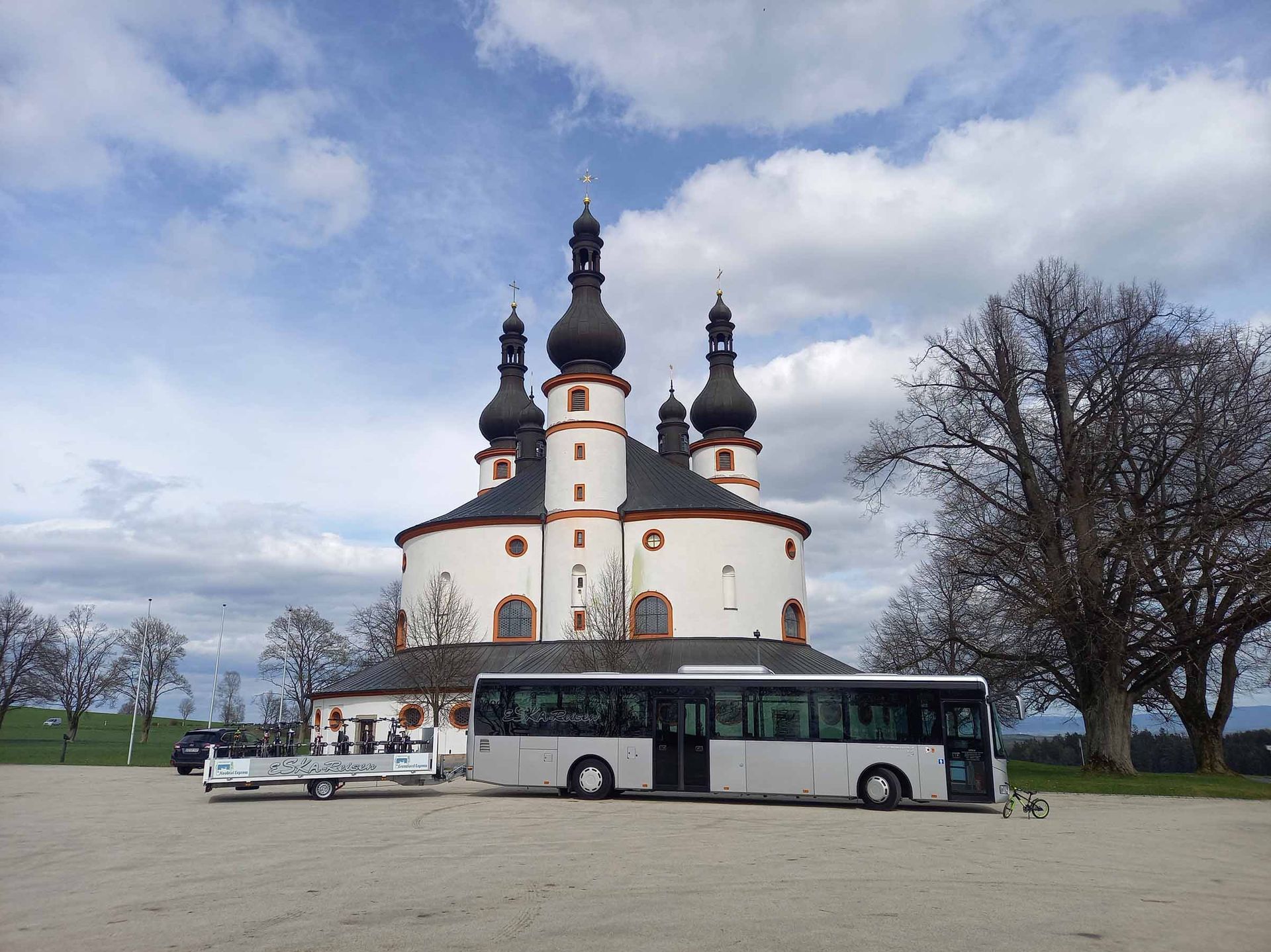 Radlerbus an der Kappl