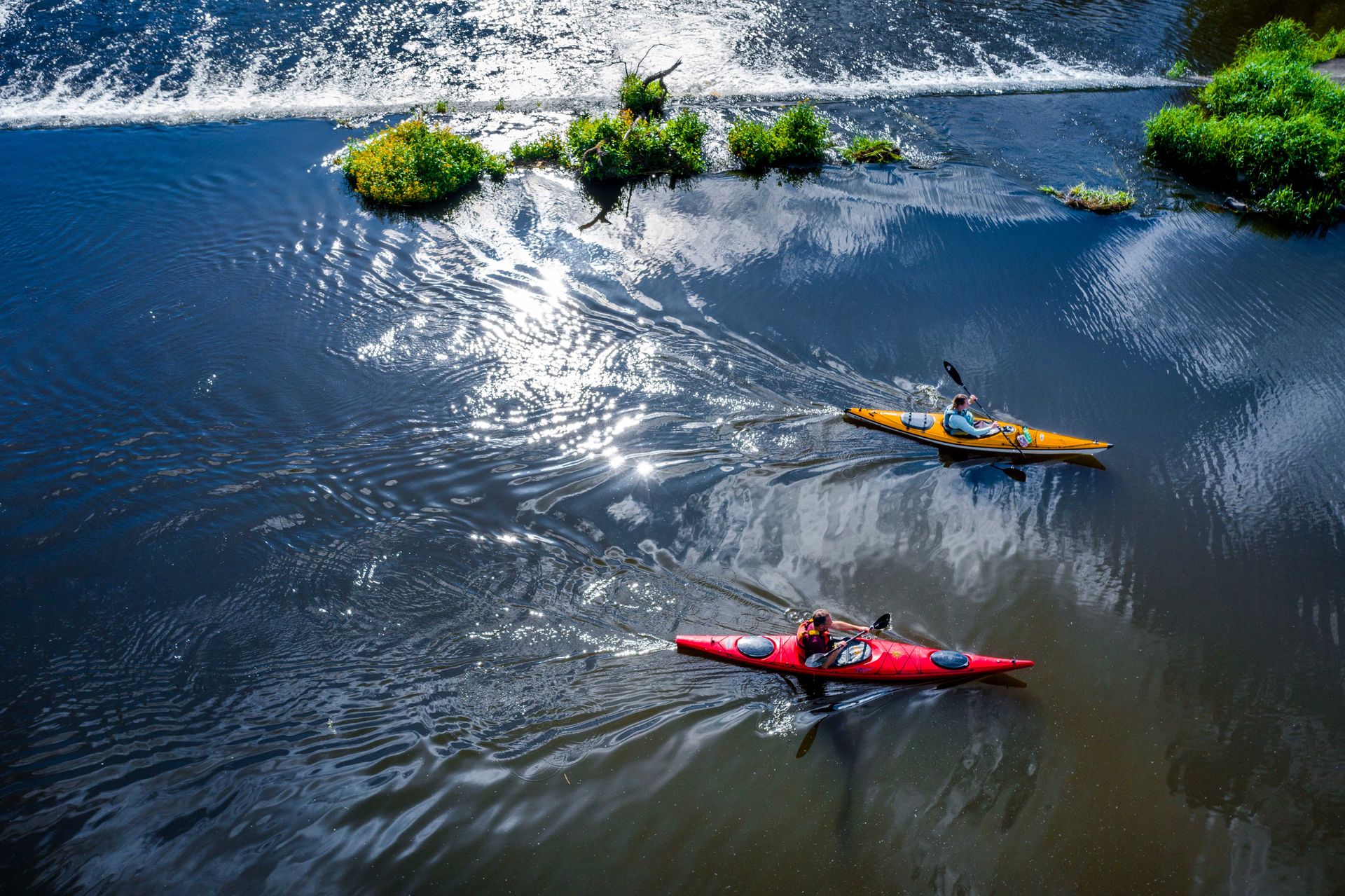 Kayaktour an der Naab